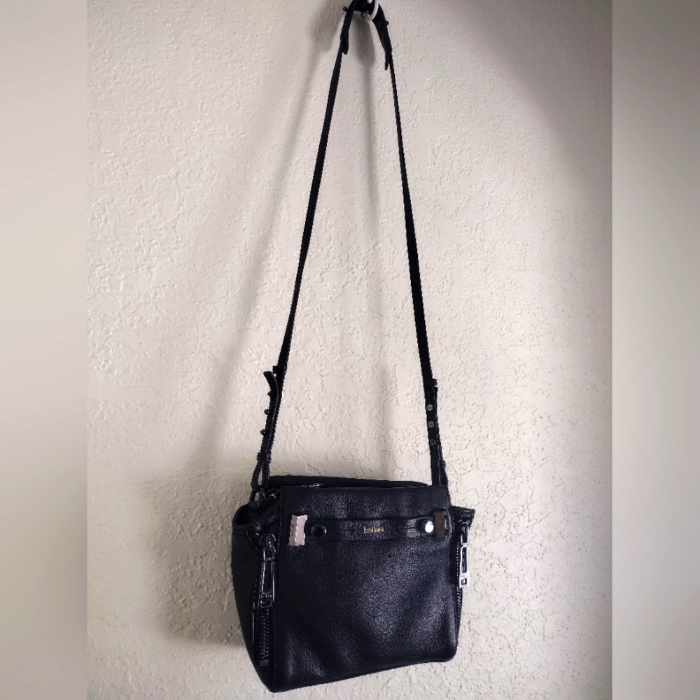 Botkier Black Leroy Crossbody Bag with Silver Accents - Picture 3 of 13
